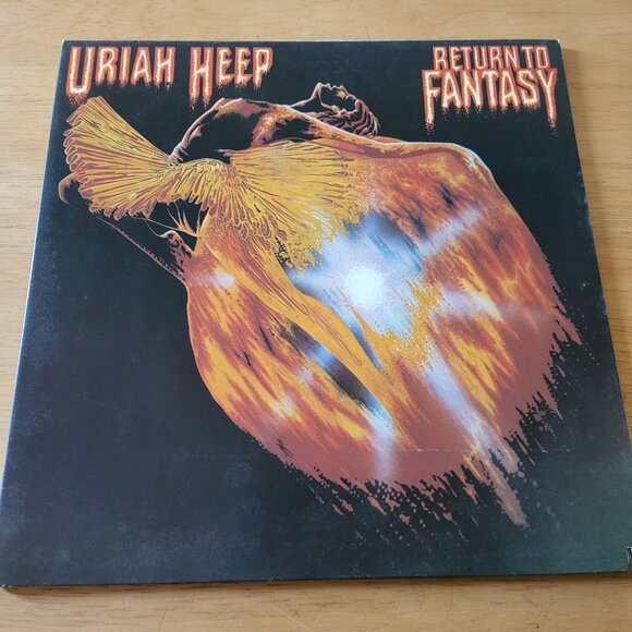 URIAH HEEP Return To Fantasy LP 1975 Mercury Records BS 2869 Hard Rock LPC - Picture 11 of 11